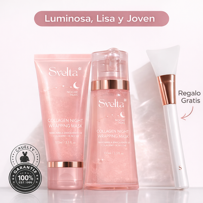 Mascarilla de colágeno Svelta® + Cepillo de regalo