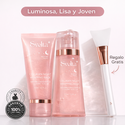 Mascarilla de colágeno Svelta® + Cepillo de regalo